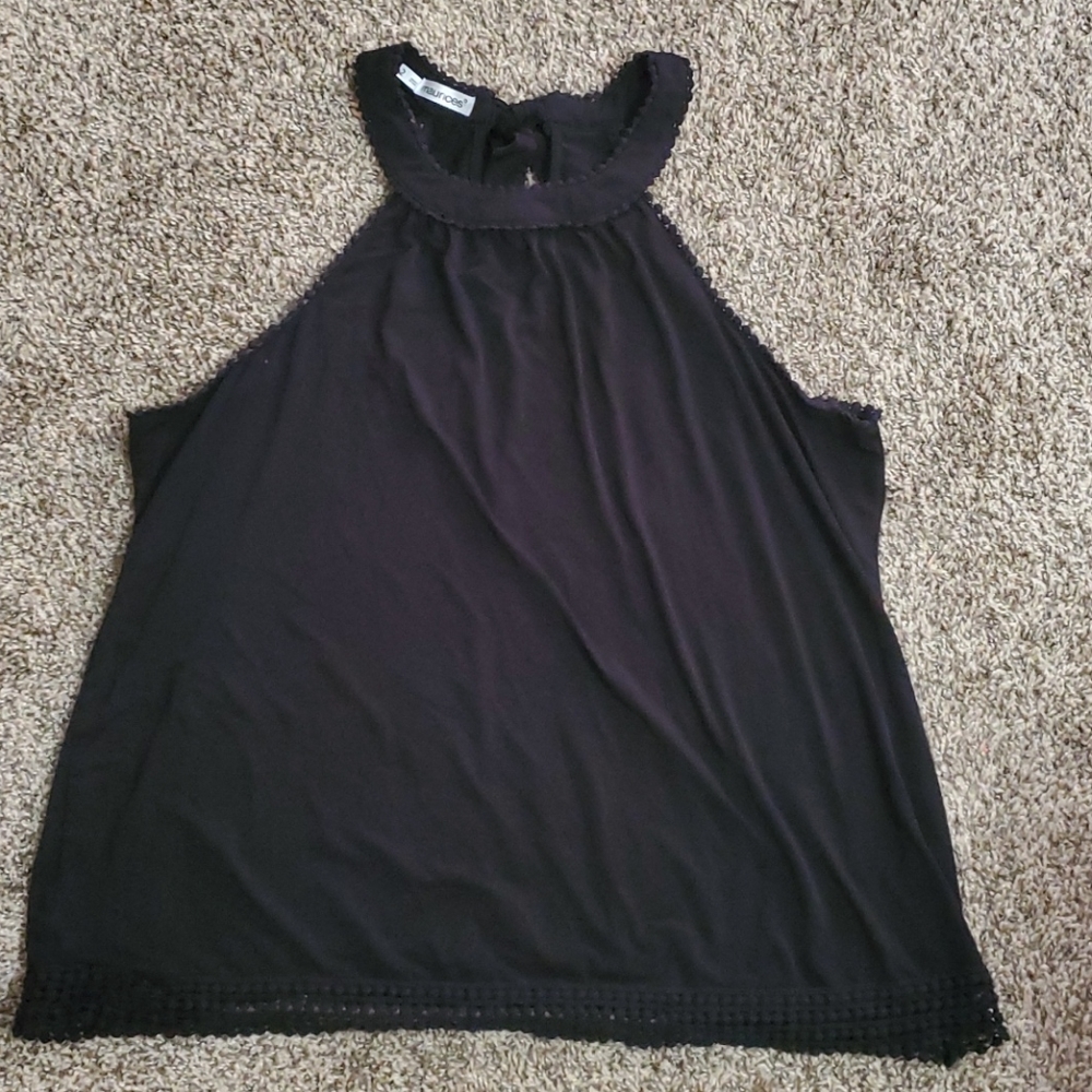 Sleeveless blouse